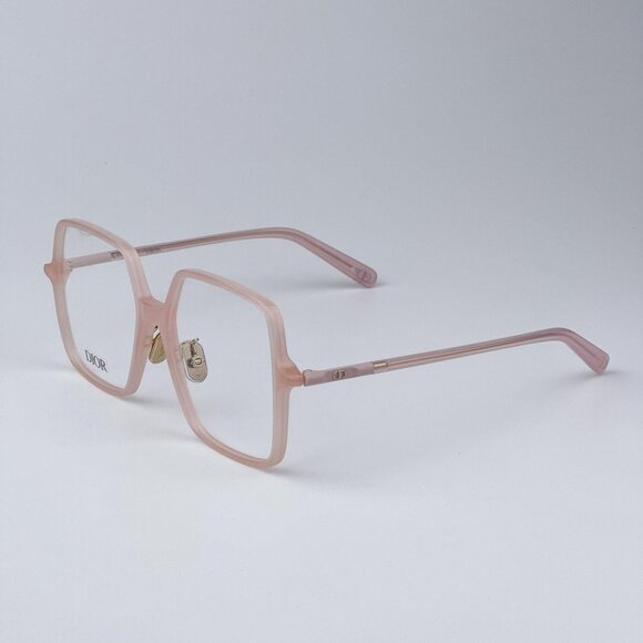 Dior MINI CD O S7F 4000  Women BRAND NEW Eyeglasses Pink Square - Picture 4 of 10